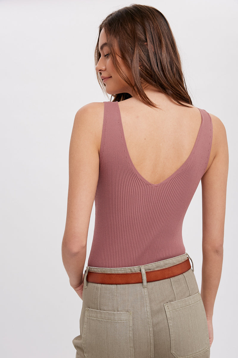 Brooklyn Ribbed Bodysuit