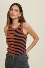 Hallie Colorblock Tank